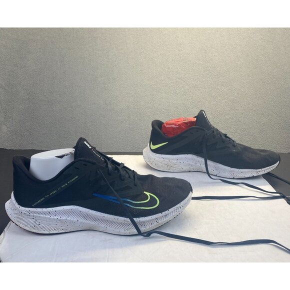 Nike Quest 5 Shoes Mens Size11 Black Mesh Low Top Running Sneakers DH0203-001